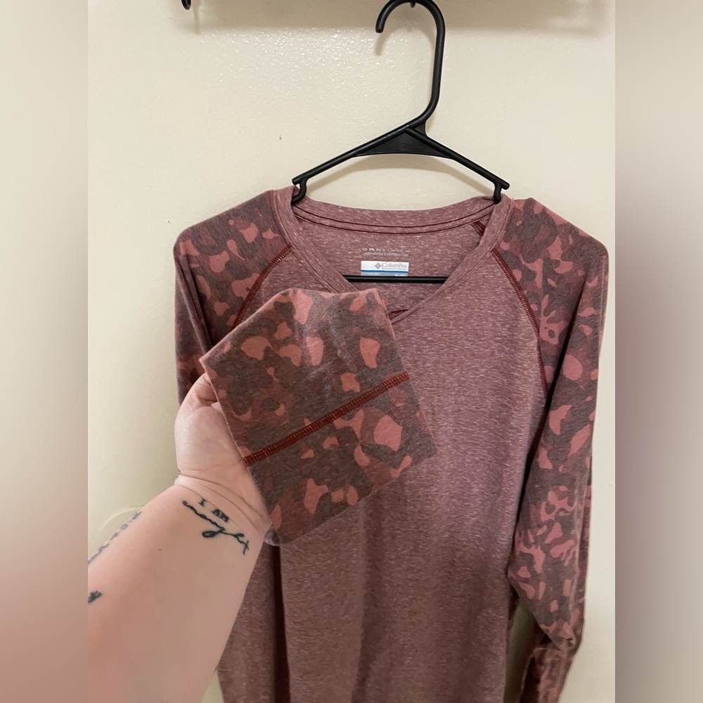✨Women’s Columbia Cheetah Print Long Sleeve Size XL - Picture 5 of 9